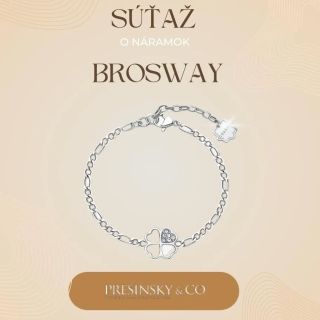 Súťaž o krásny dámsky oceľový náramok Brosway 🤩🤩 ‼️Pozor súťaž prebieha len na instagrame‼️ 1. Staňte sa fanúšikom...